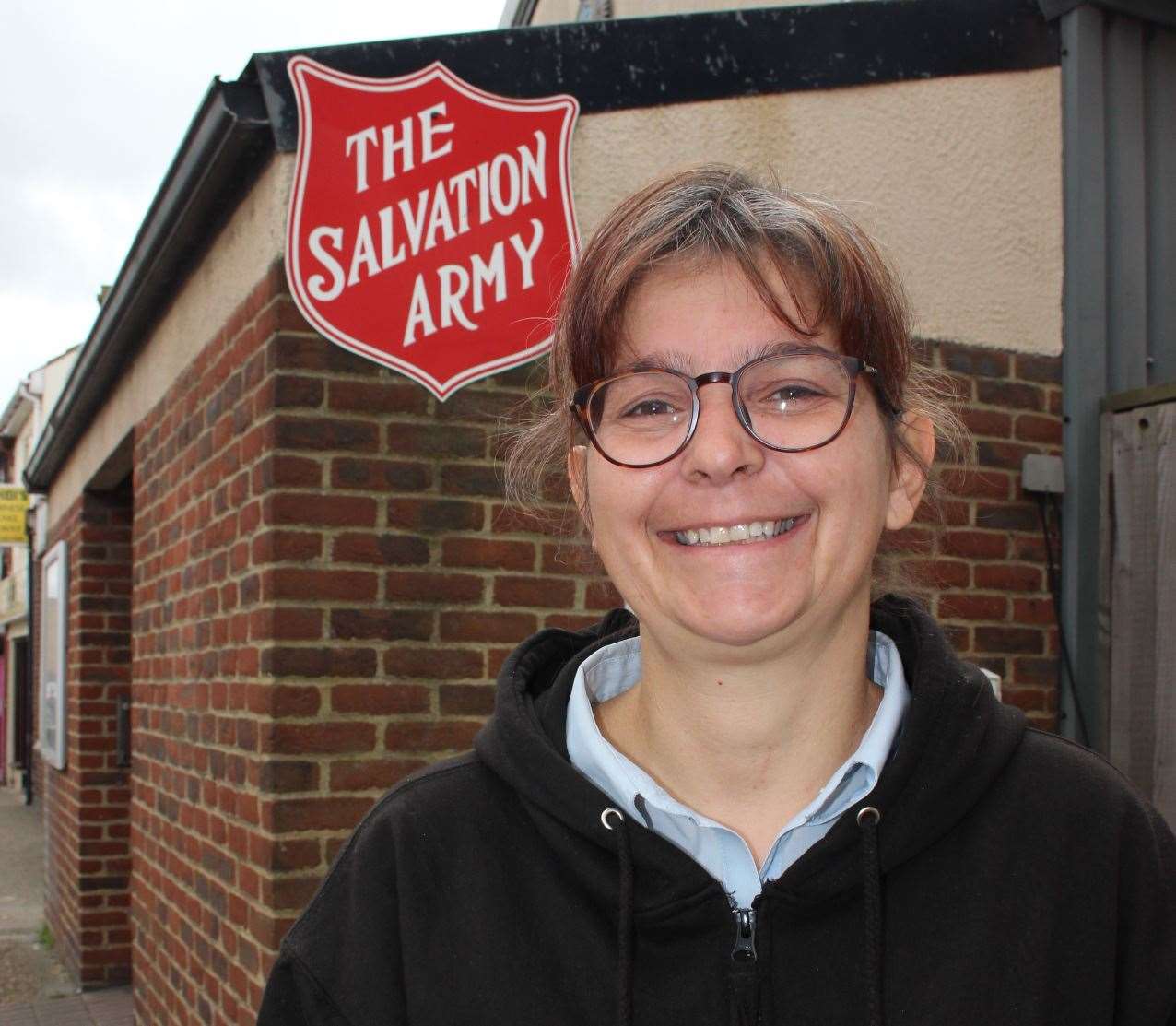 Major Lynne Clifton of the Salvation Army on Sheppey
