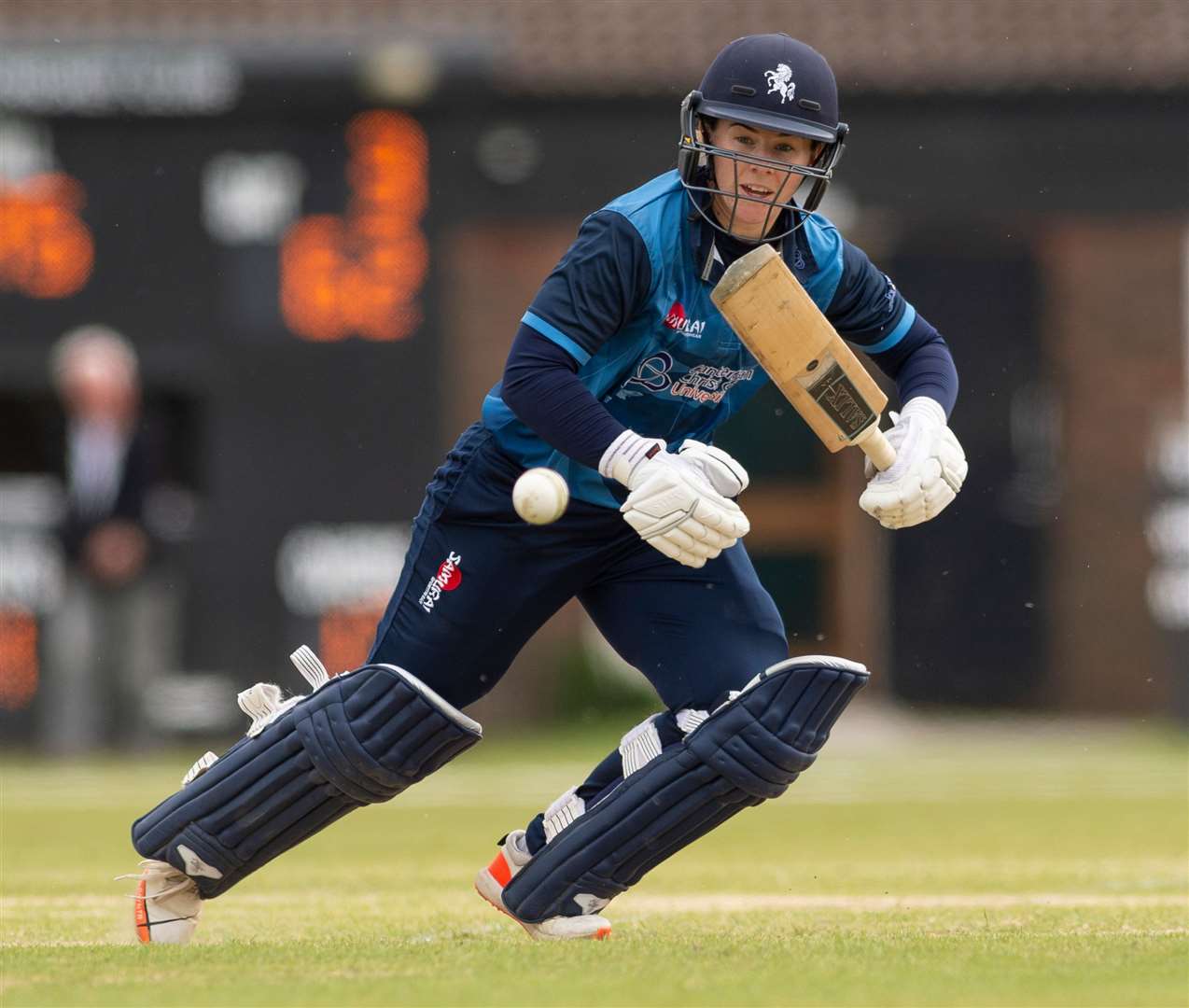 Tammy Beaumont batting for Kent Women in last year's Royal London Women's One Day Cup against Hampshire Picture: Ady Kerry