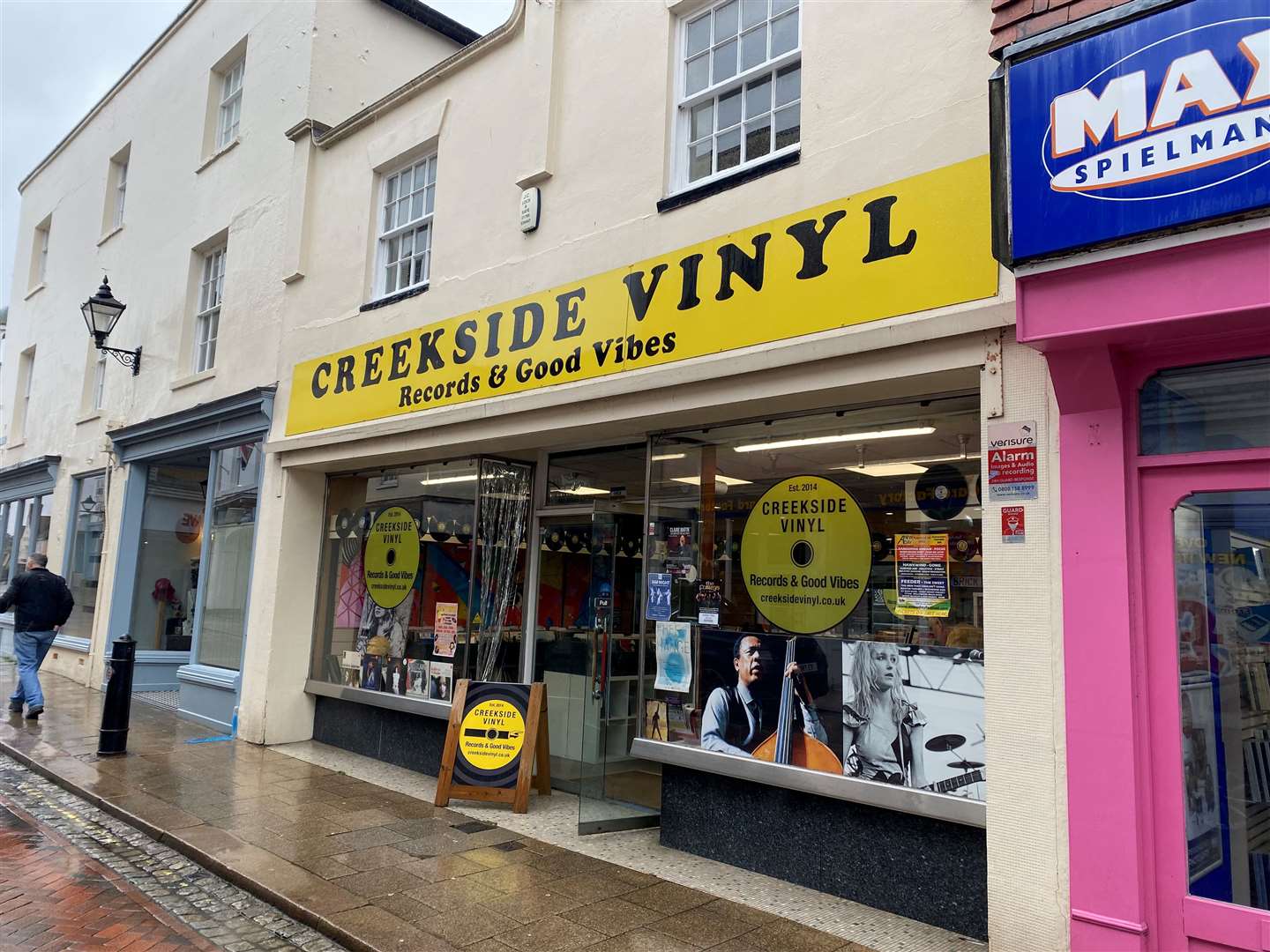Creekside Vinyl in Market Street, Faversham