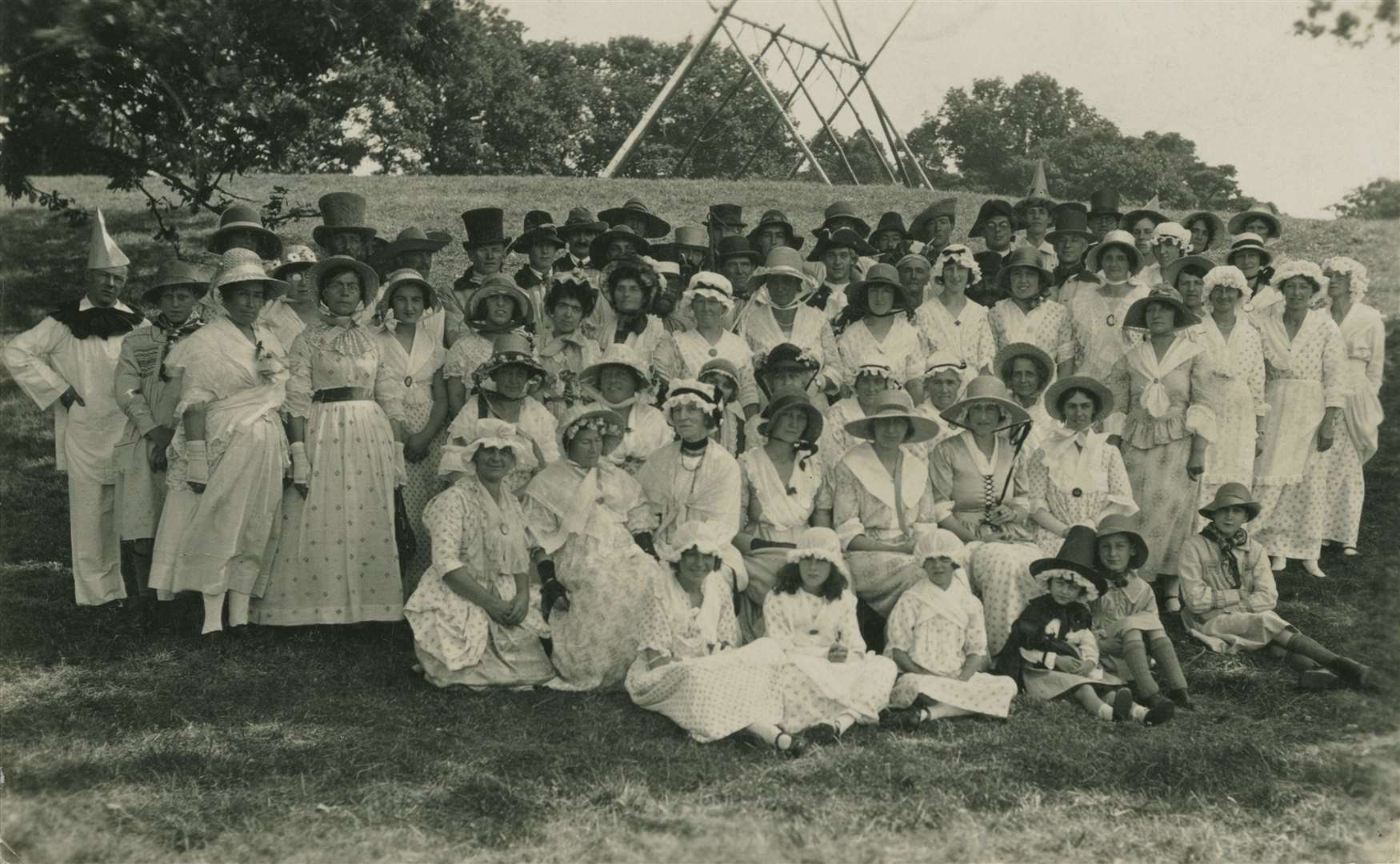 The village's Old English Fair from 1924