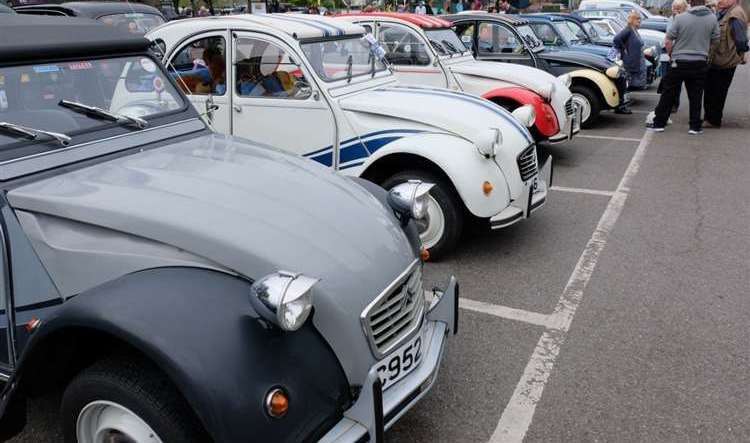 The festival sees classic cars, buses, motorcycles, lorries and steam vehicles take over the town. Picture: James Adley