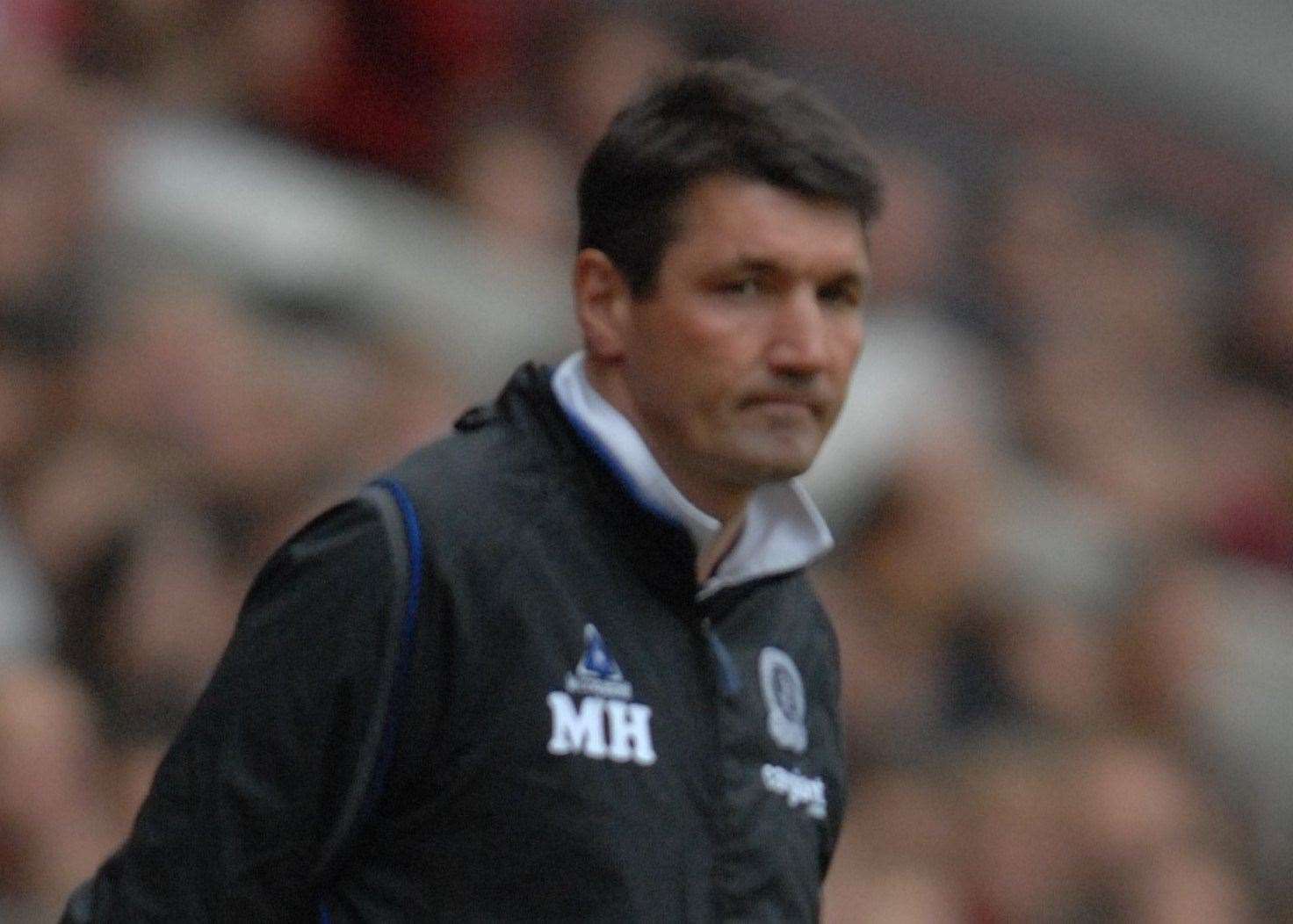Luton Town manager Mick Harford Picture:Barry Goodwin
