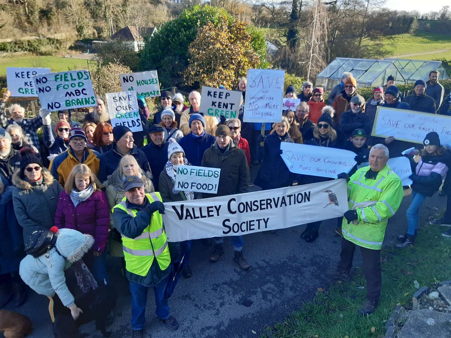The Valley Conservation Society joined the Day of Action
