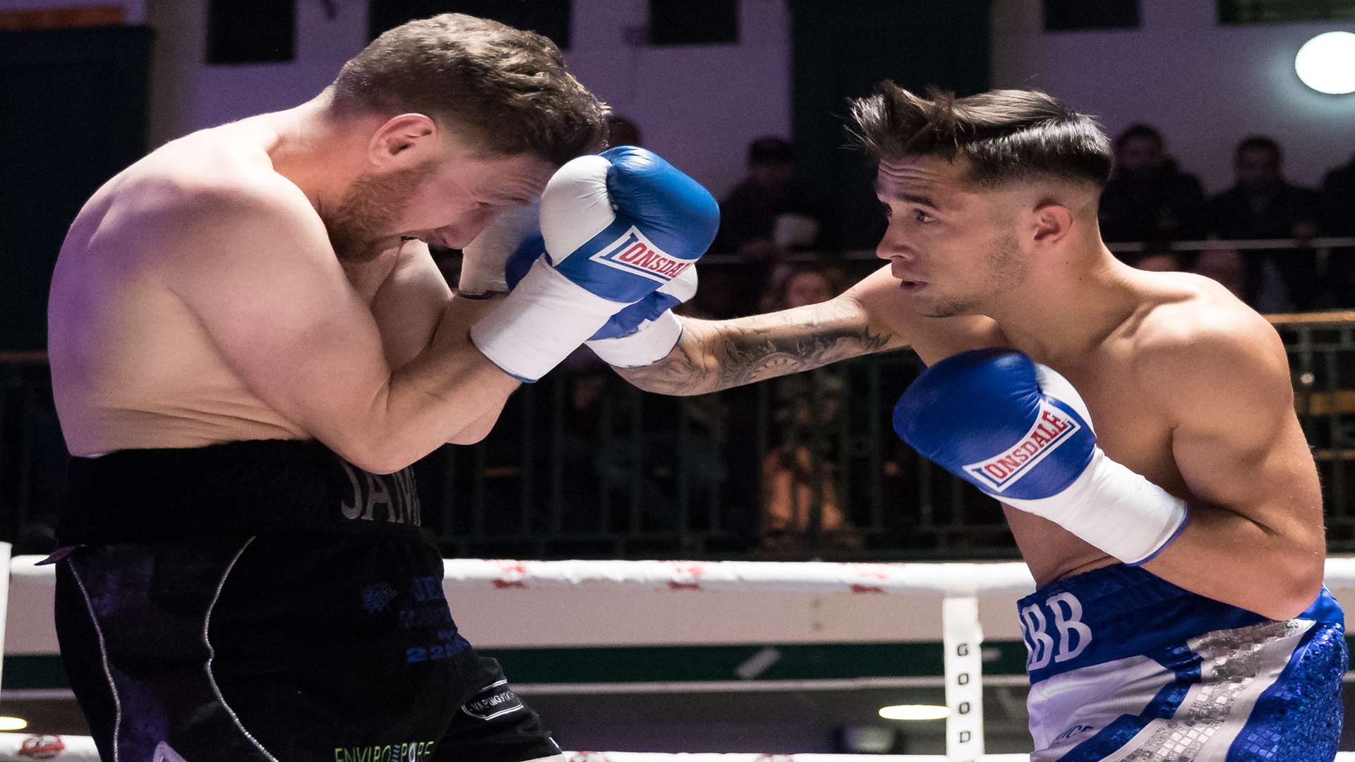 Brandon Ball beat Jamie Speight in his second pro fight Picture: Simon Downing Snr/digitalsportsphoto.com