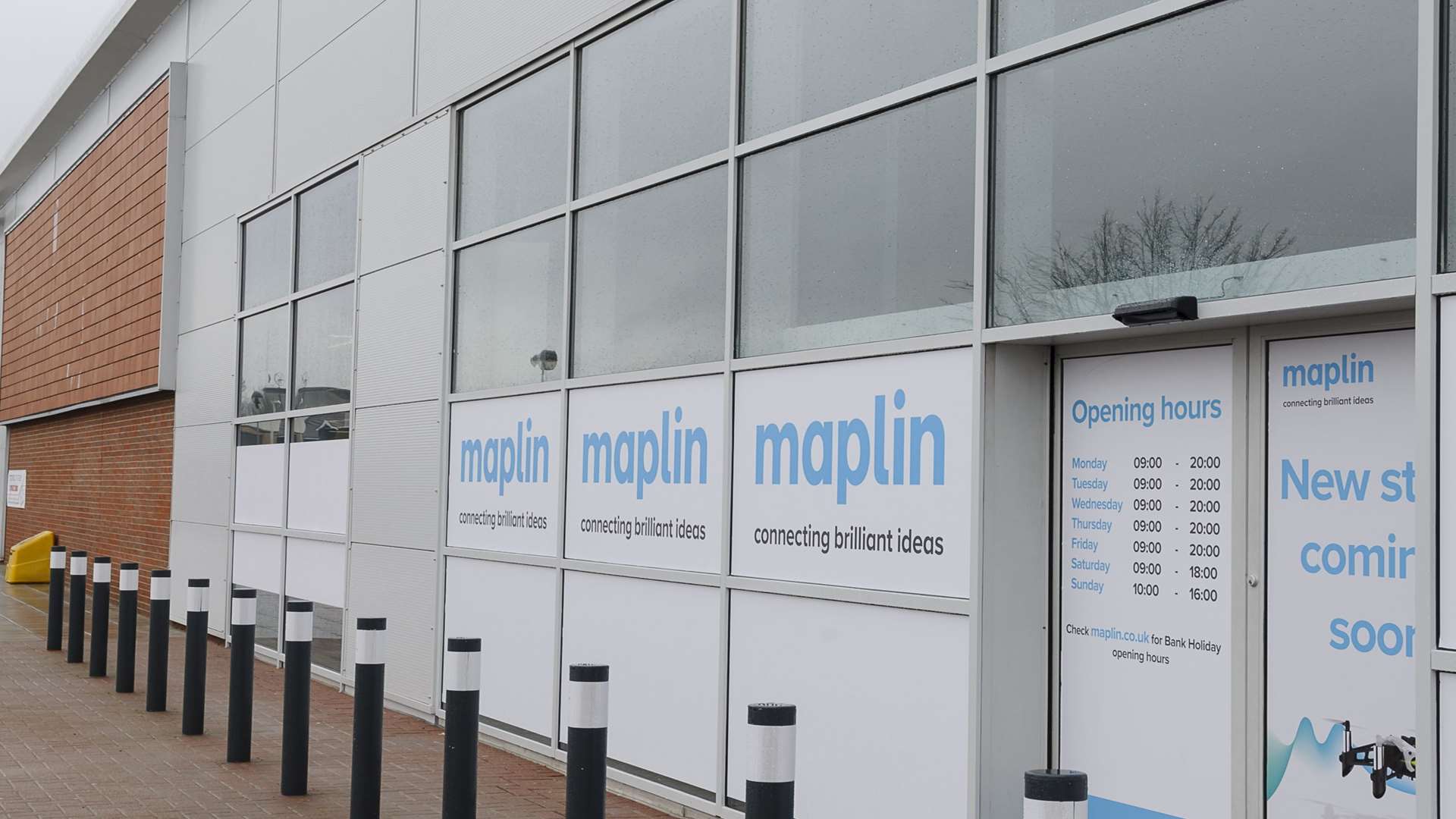 The Maplin store will be situated next to the M&S Foodhall.