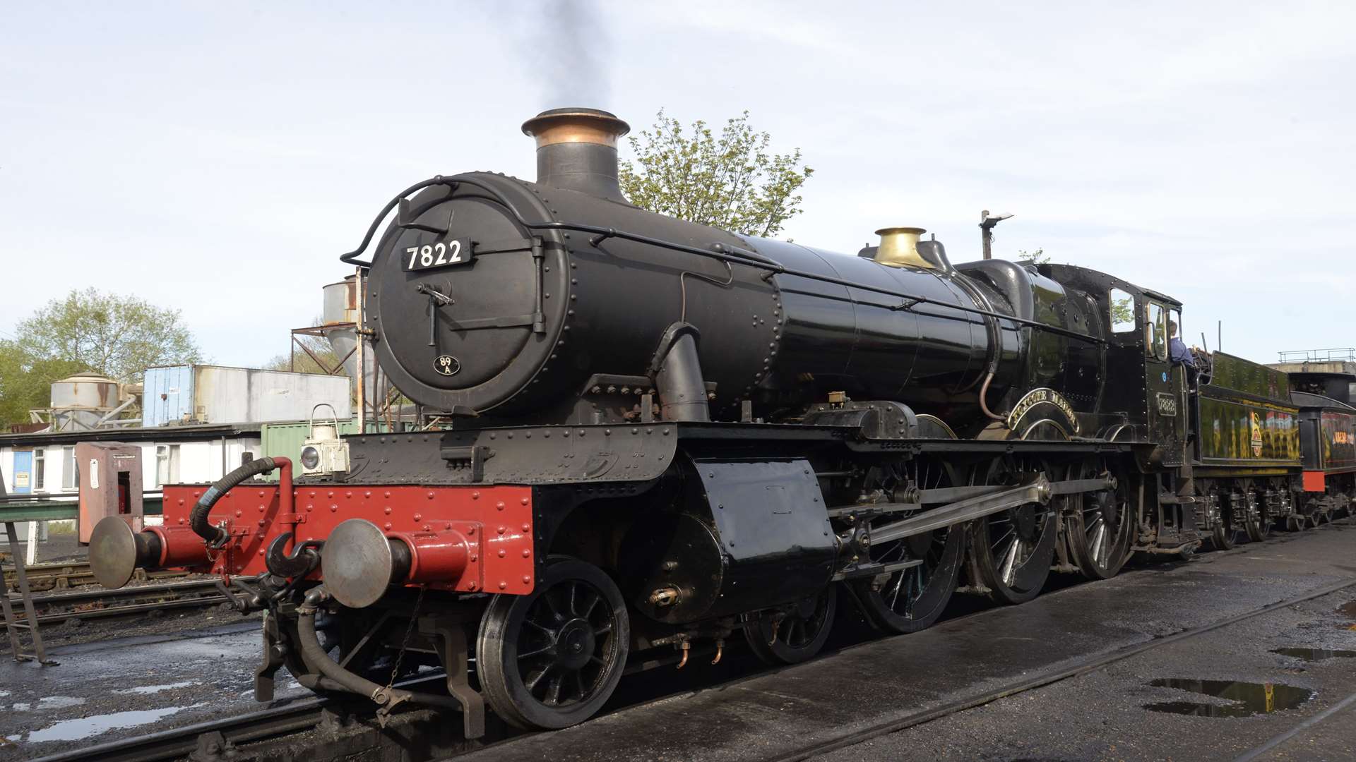 Visiting locomotive Foxcote Manor on the Kent and East Sussex Railway Picture: Chris Davey/KESR