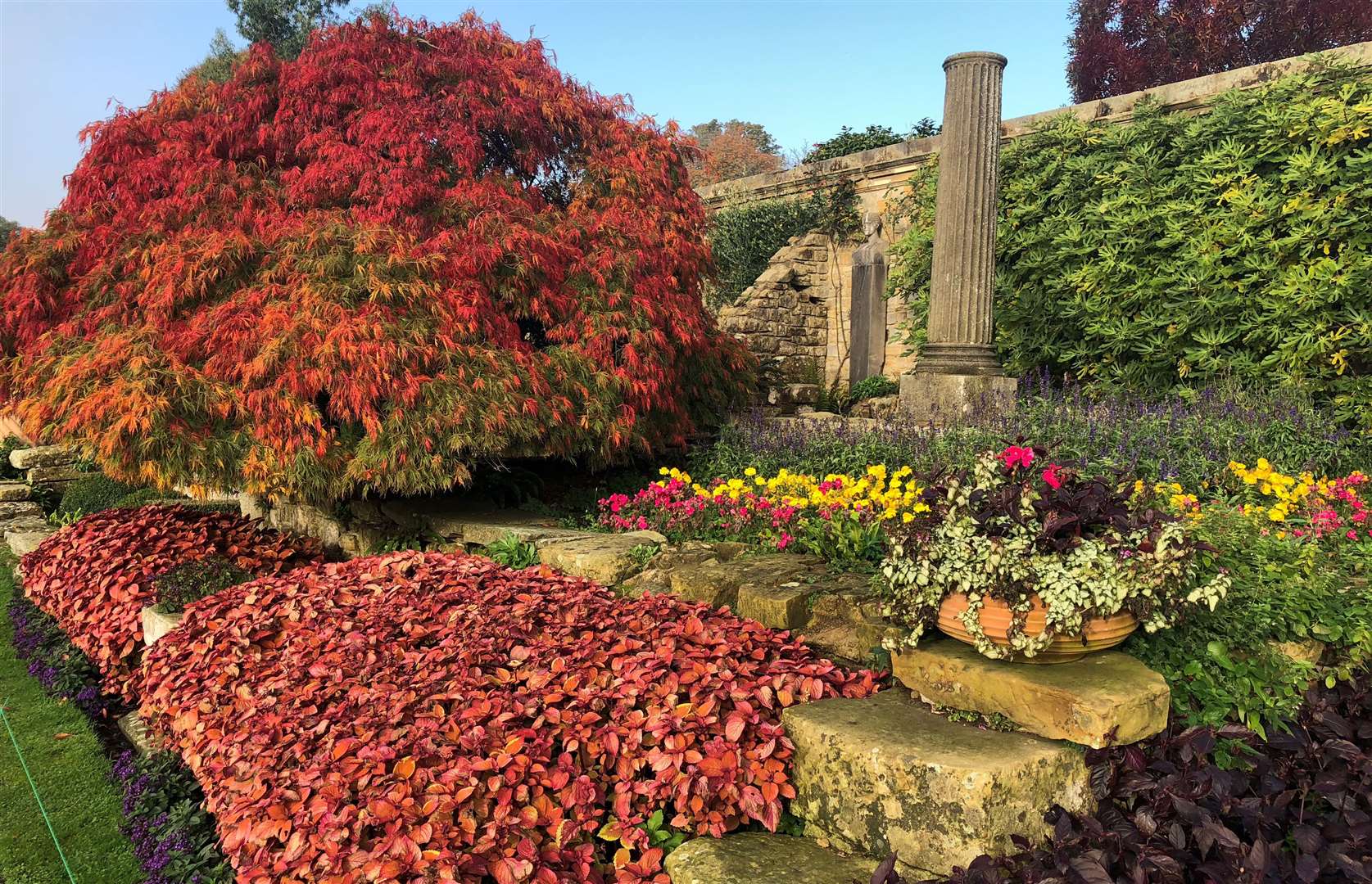 The castle has award-winning gardens. Picture: Hever Castle and Gardens