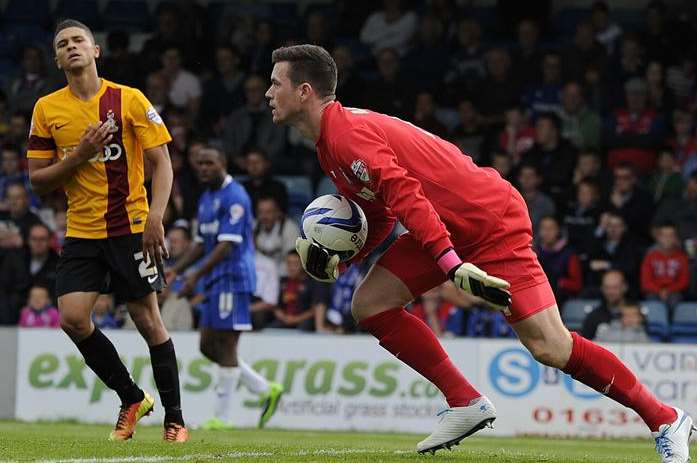 Gills keeper Stuart Nelson. Picture: Barry Goodwin