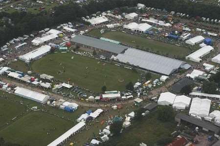 So much to see and do on the huge showground. Picture: BARRY DUFFIELD