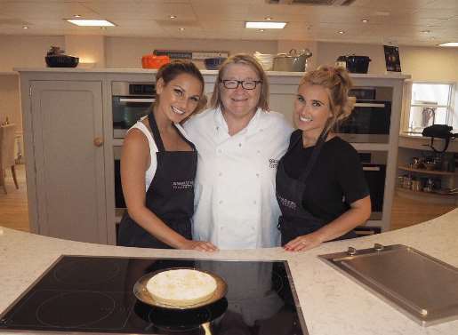Sam Faiers, her sister Billie, and Rosemary Shrager