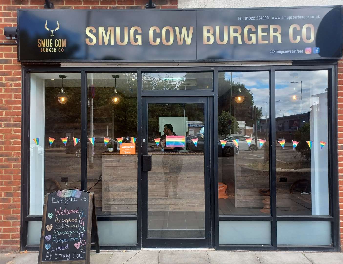 New independent burger joint Smug Cow Co has opened in Dartford town centre. Photo: Smug Cow Co