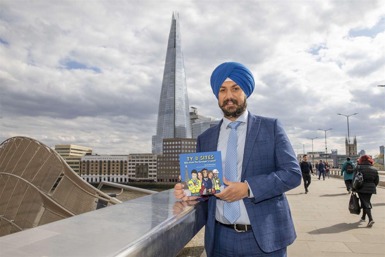 Saheb Dhesi, CEO of Logistics PLC and author of book series Ty D Sites