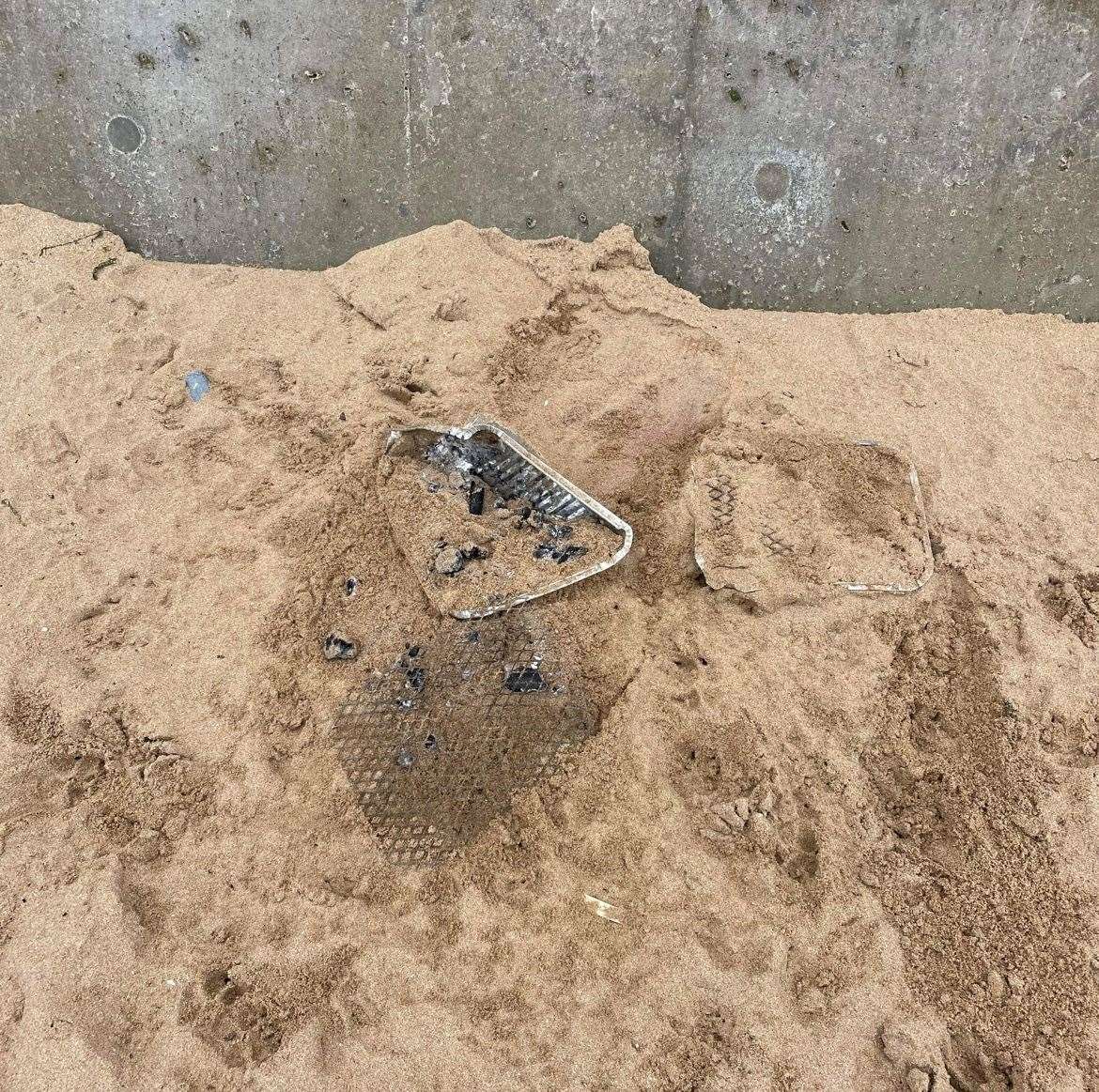 Thanet District Council says leaving disposable barbecues on the beach is "unforgivable". Picture: Caroline King