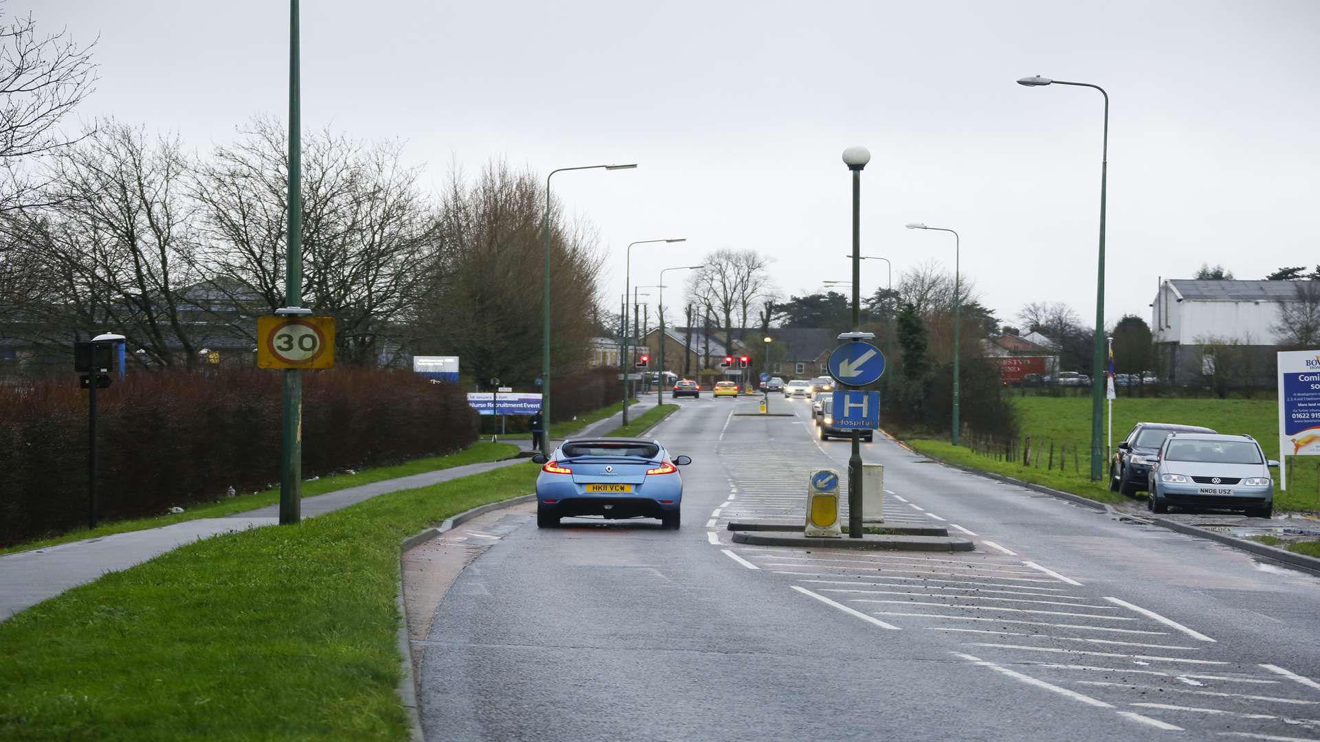 The traffic chaos on Hermitage Lane is set to last for at least five more weeks