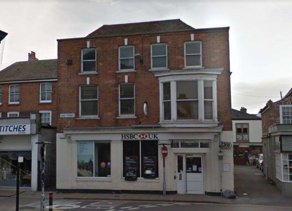 HSBC in Deal High Street. Picture: Google Maps (44018247)