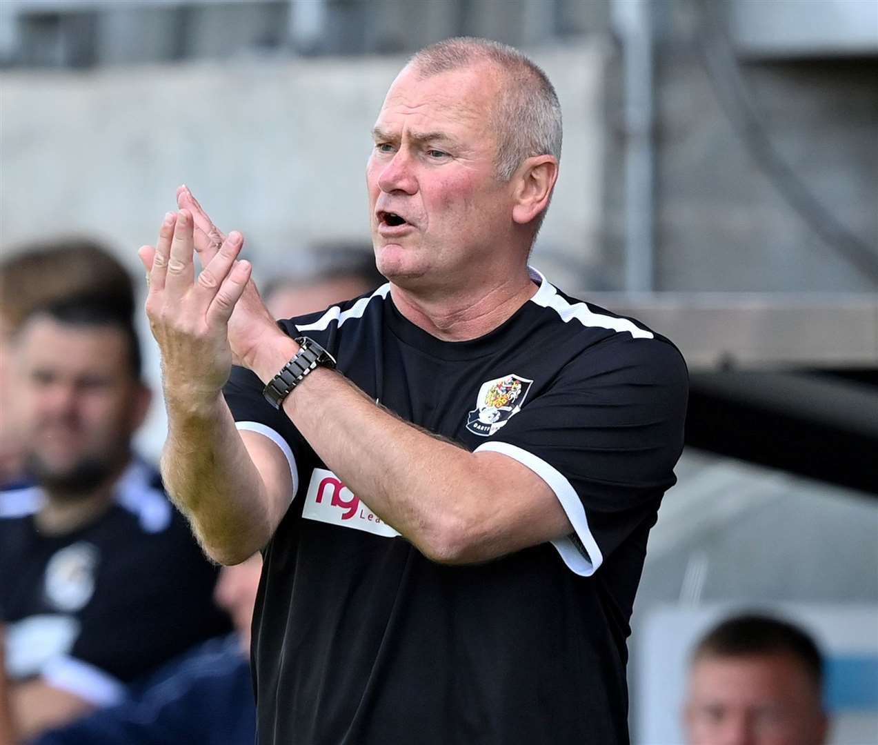 Dartford manager Alan Dowson says his side are vulnerable at the back. Picture: Keith Gillard