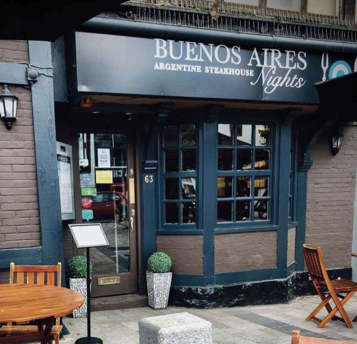 The company’s Maidstone restaurant Pic: Buenos Aires Nights
