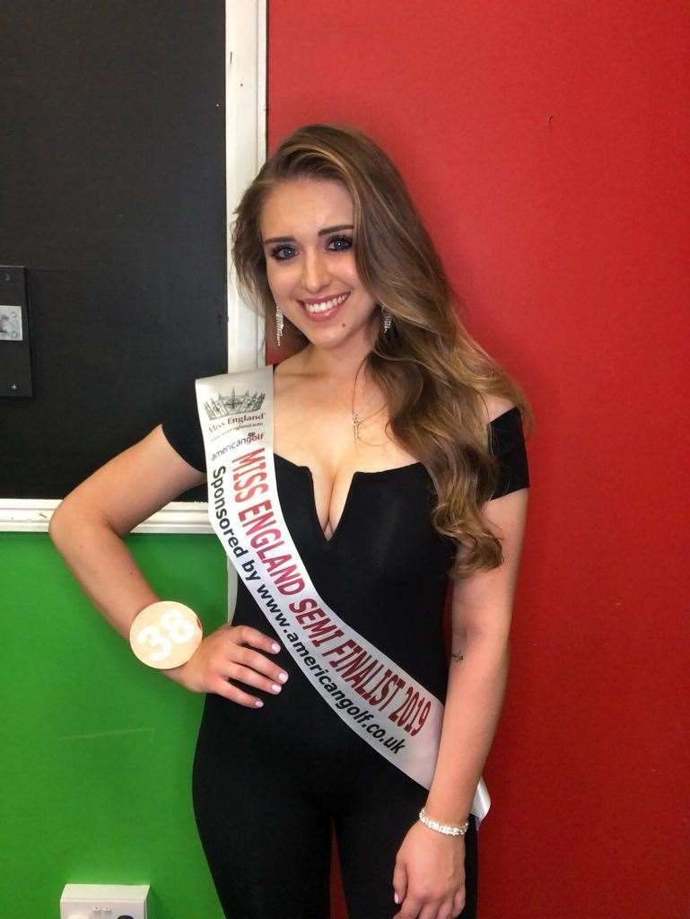 Olivia Cooke, 21, has made it into the final of Miss England