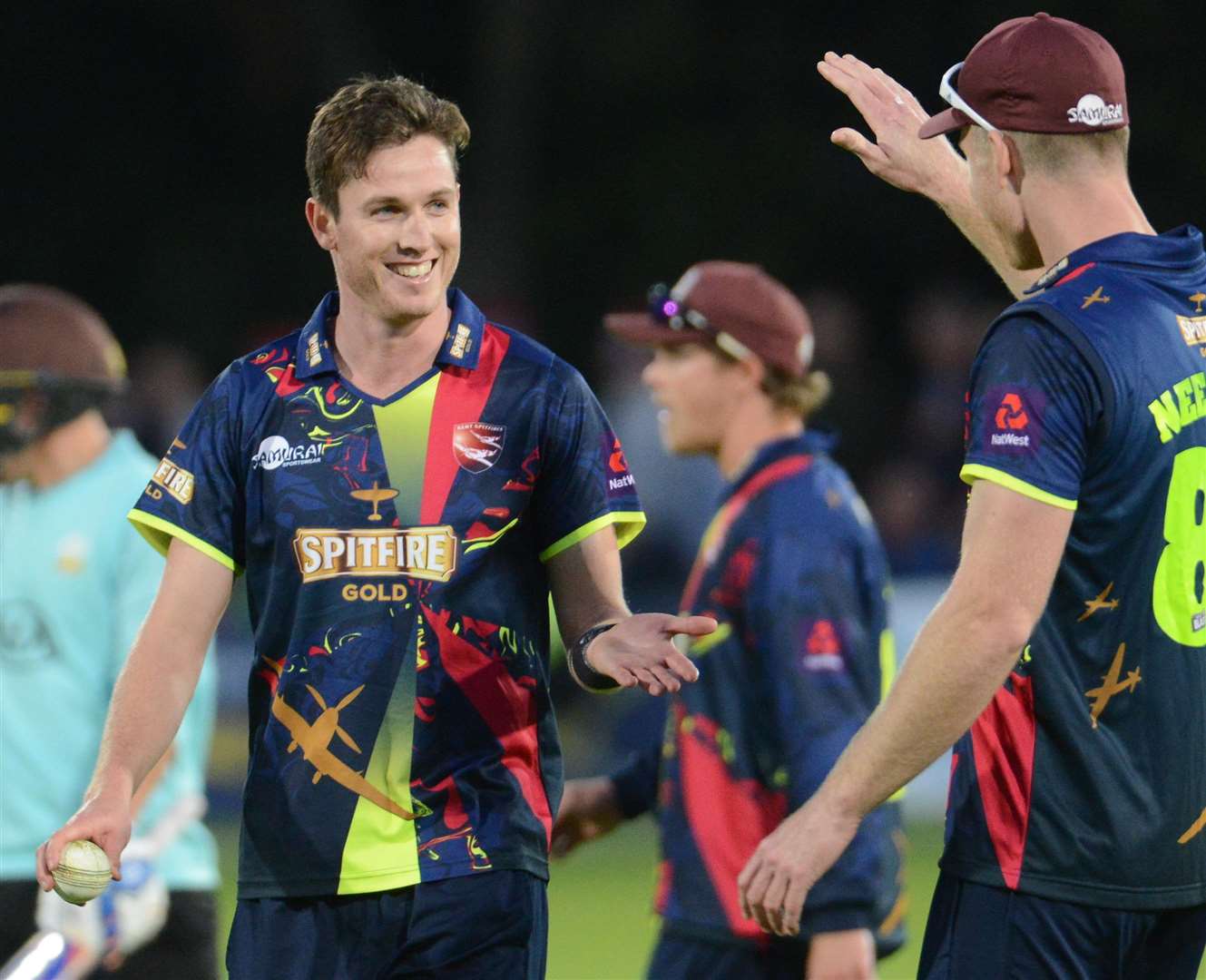 Adam Milne is to re-join Kent for the 2019 T20 campaign Picture: Gary Browne