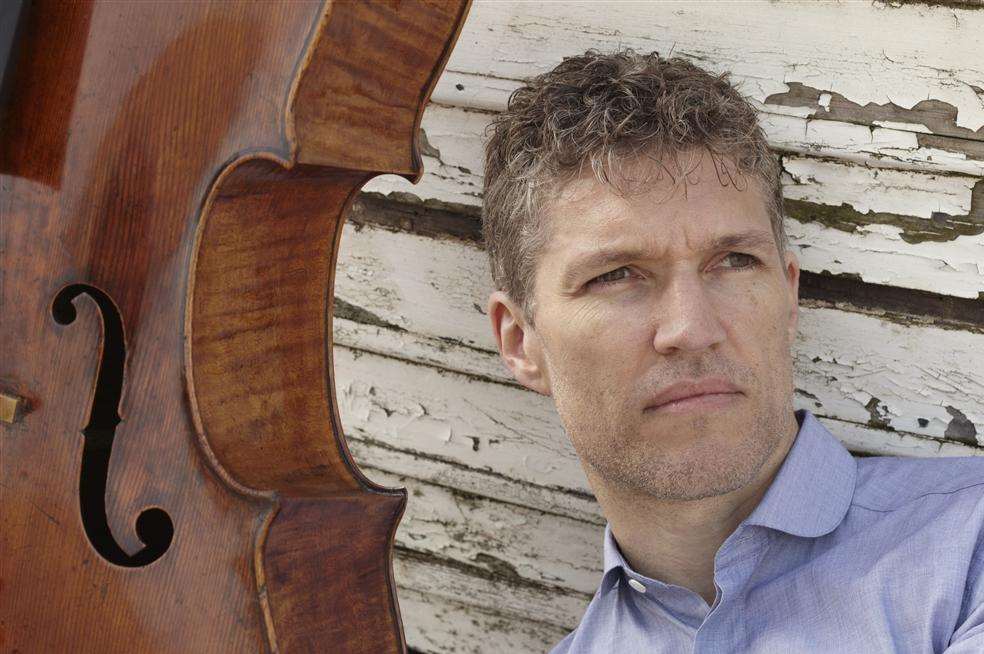 Cellist Matthew Barley who is performing at the South Foreland Lighthouse on Sunday