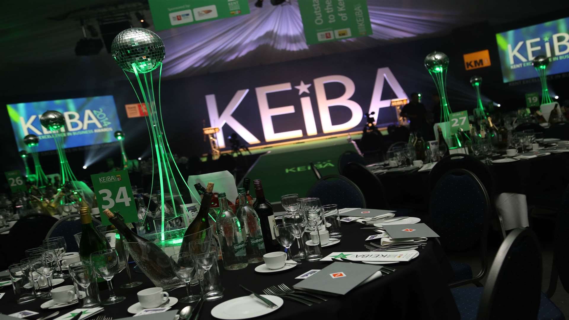 The winners will be announced at the KEiBA gala dinner at Kent Event Centre