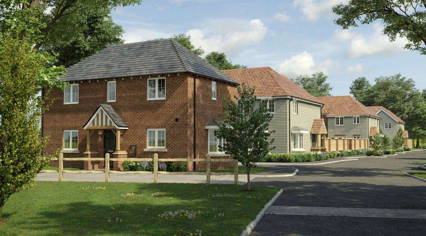 A planning application was rejected earlier this year for 18 homes on the site. Picture: Canham Homes