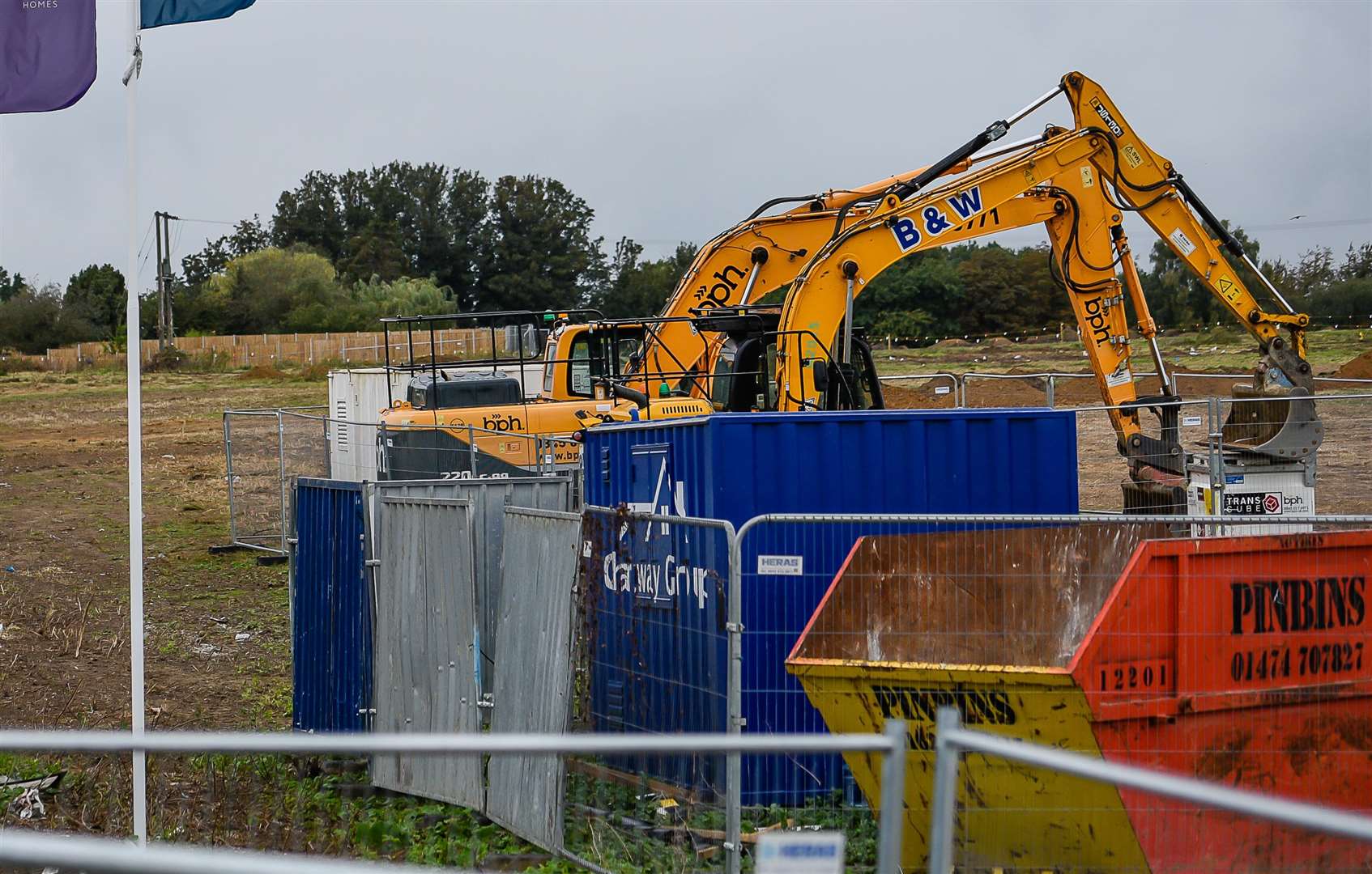 Start of new homes being built at Stones Farm