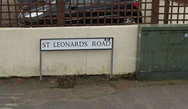 The fire happened in St Leonards Road in Deal. Picture: Google