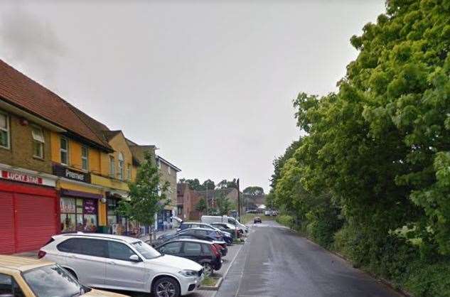 The man has been banned from entering Aylesham. Picture: Google