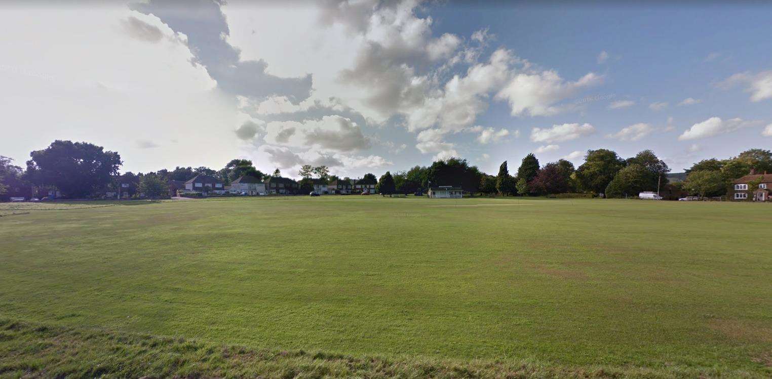 The clubhouse is situated on the Boughton Lees village green. Picture: Google. (5867281)