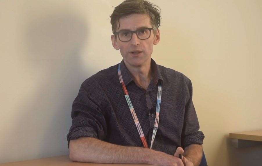 Steve Fenlon, medical director at Dartford and Gravesham NHS Trust, said lives depended on people following the rules to help out the NHS treat the most sick patients during the winter and ongoing peak of Covid-19