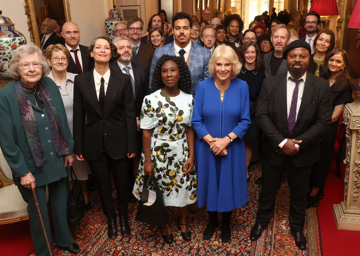 Camilla told her guests how reading ‘is an escapism’ (Chris Jackson/PA)