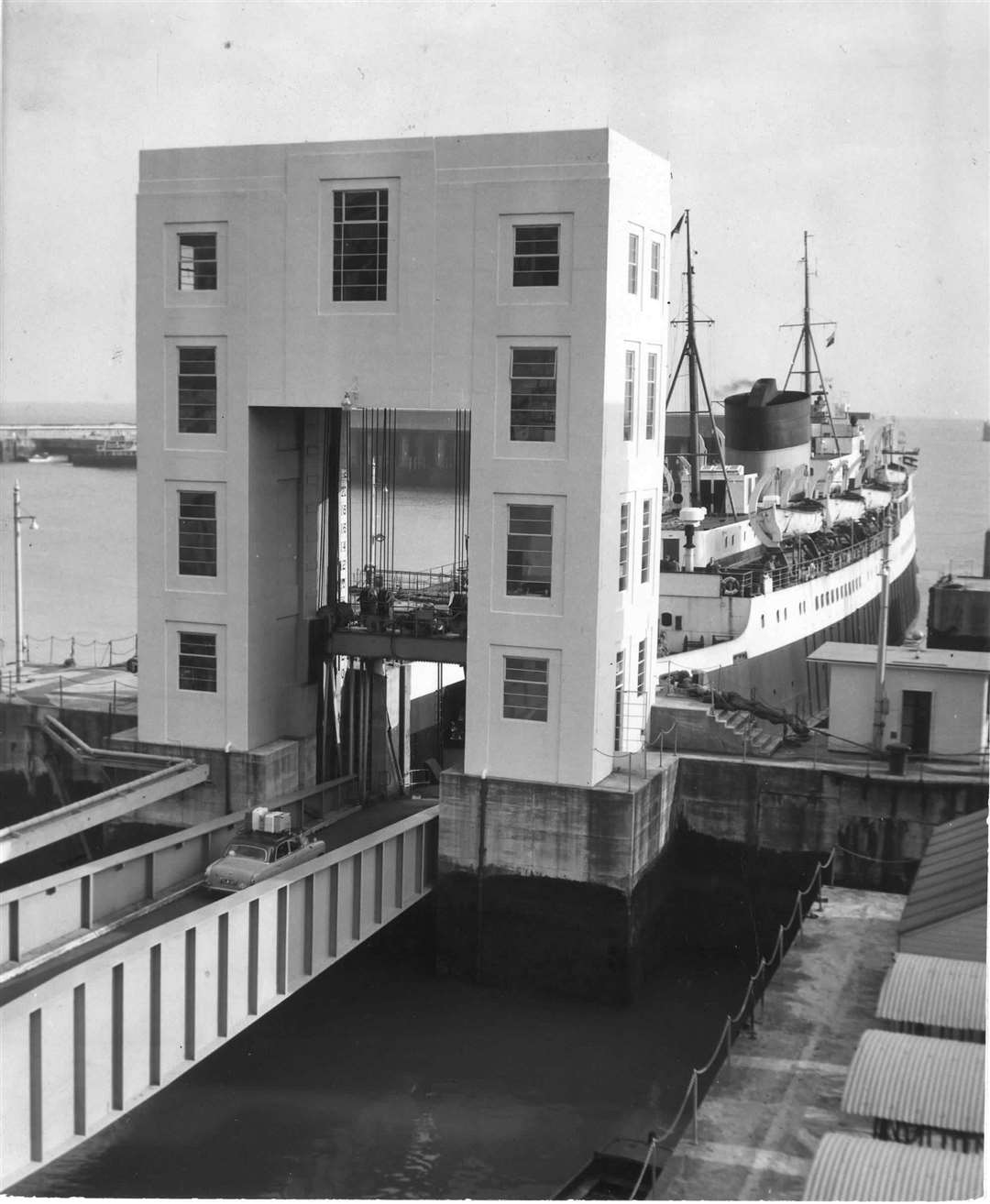 Dover Ferry Terminal pictured in January 1964. Picture: Ray Warner