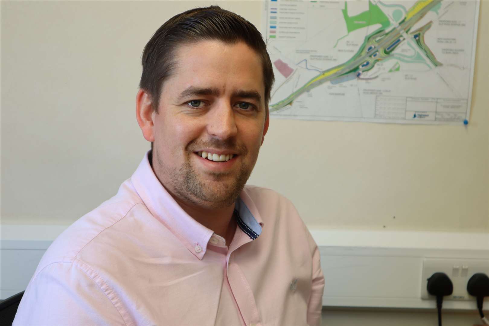 Dan Rollinson is National Highways project manager for the M2 A249 flyover road works