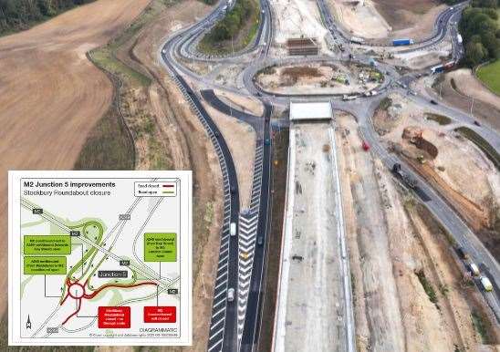 There are set to be multiple closures in February and March. Picture: Phil Drew and National Highways