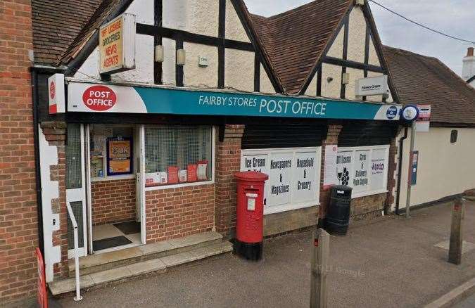 Hartley Post Office is closing for three weeks due to a refurbishment. Picture: Google