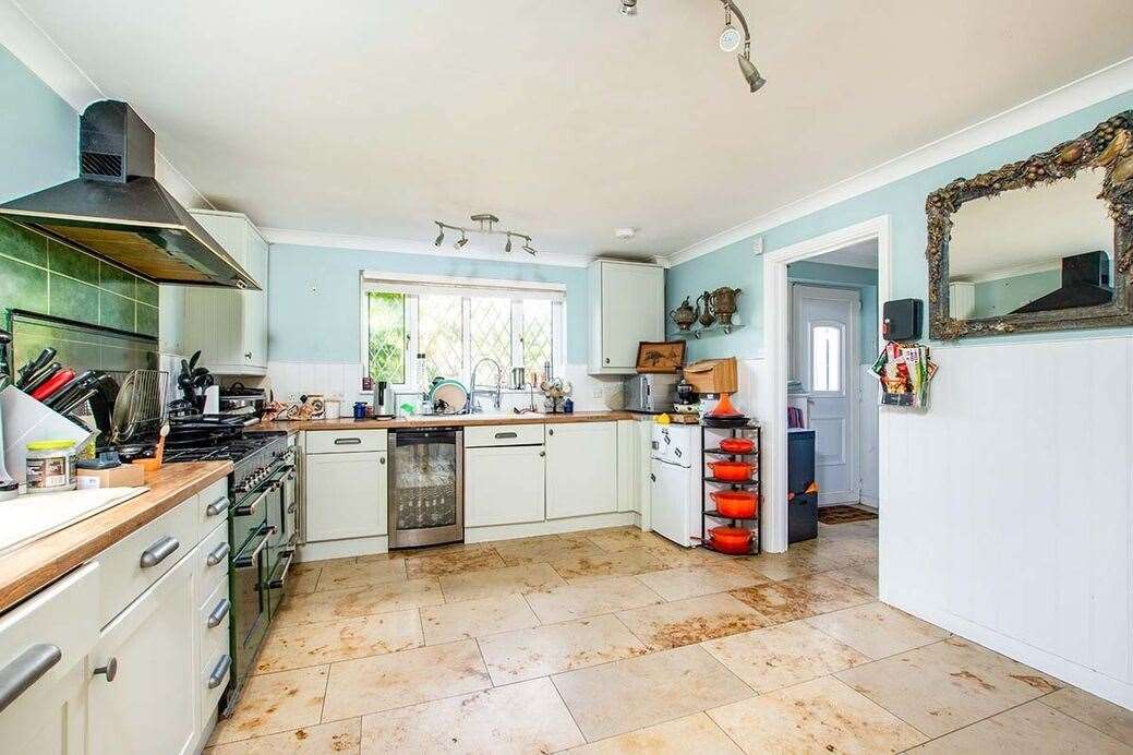 Make use of the spacious kitchen, dining room and utility room. Picture: Your Move