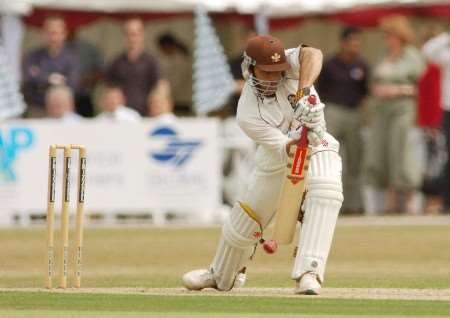 Mark Ramprakash tested the Kent bowlers. PICTURE: Barry Goodwin
