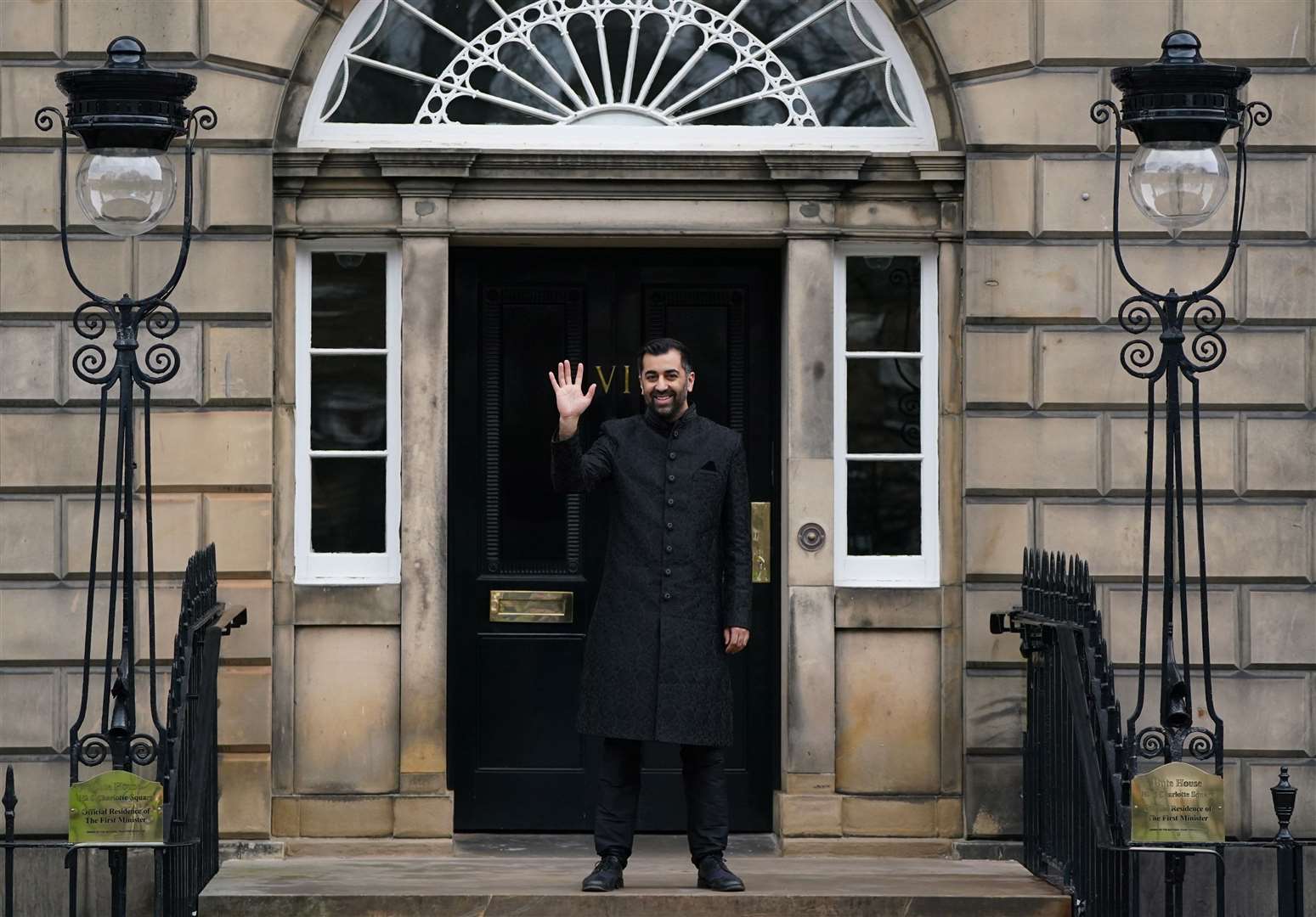 Humza Yousaf was sworn in as Scotland’s sixth First Minister on March 29 2023 (Andrew Milligan/PA)