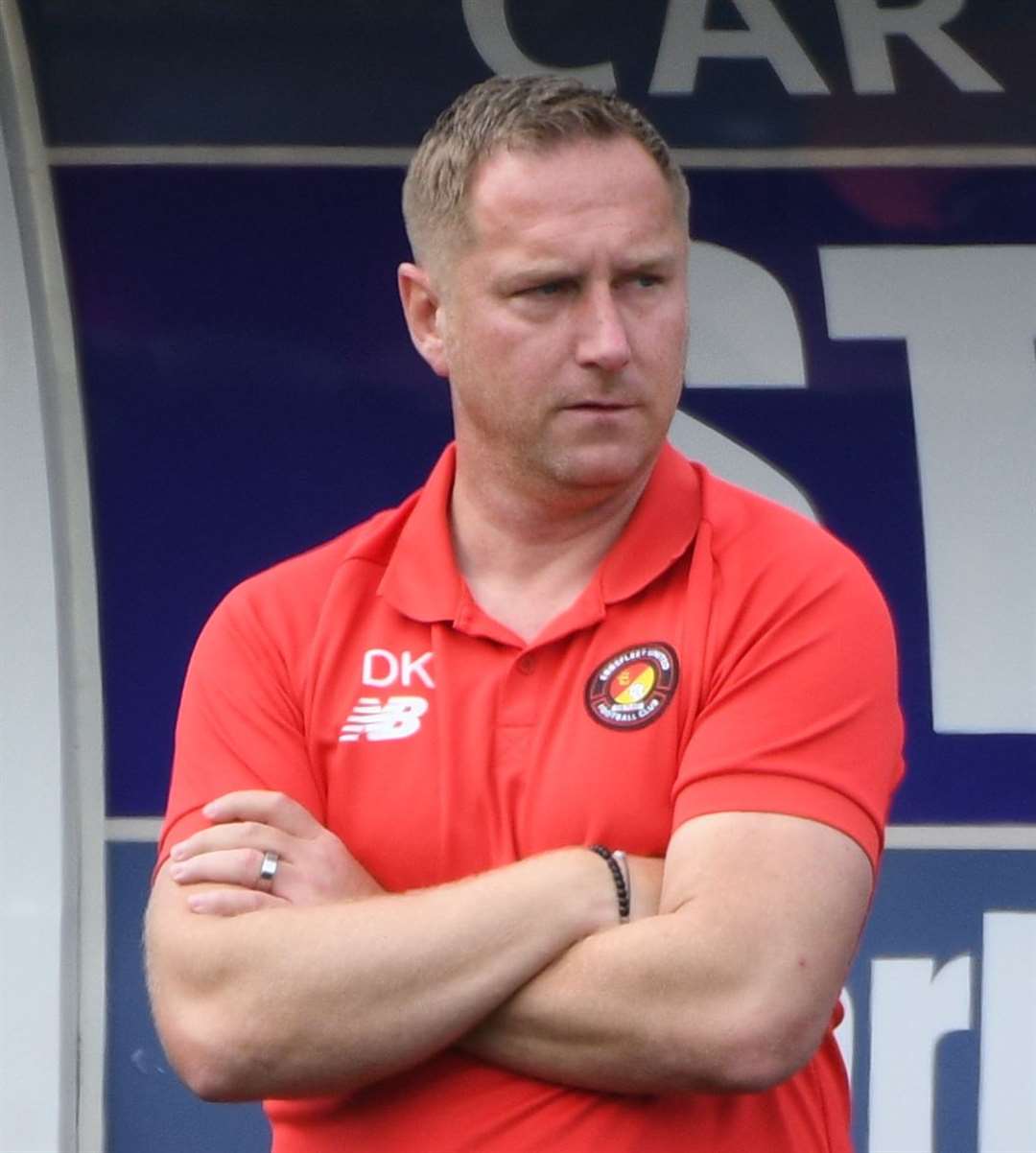 Paul Doswell's 12-game ban means very little to Ebbsfleet boss Dennis Kutrieb. Picture: Barry Goodwin