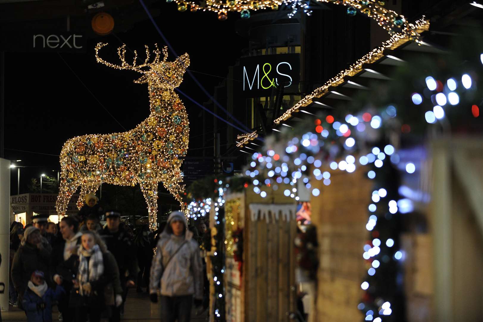 The Christmas lights switch-on at Westwood Cross will welcome hundreds