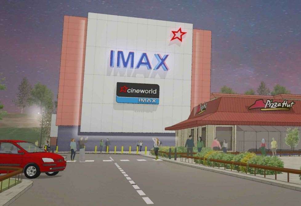 How the IMAX and 4DX section could look