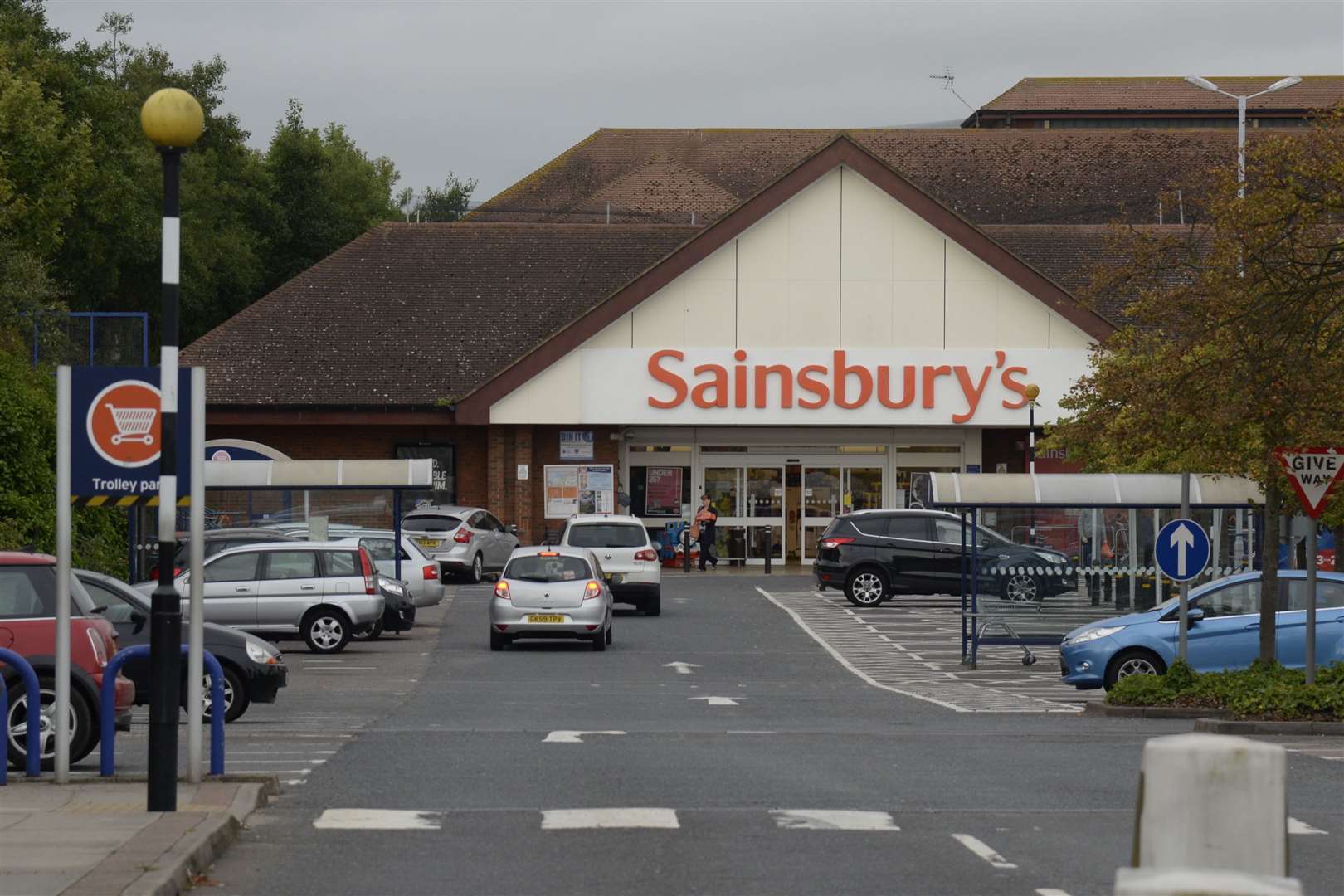 The Sainsbury's Chestfield store where the packet of nuts was purchased