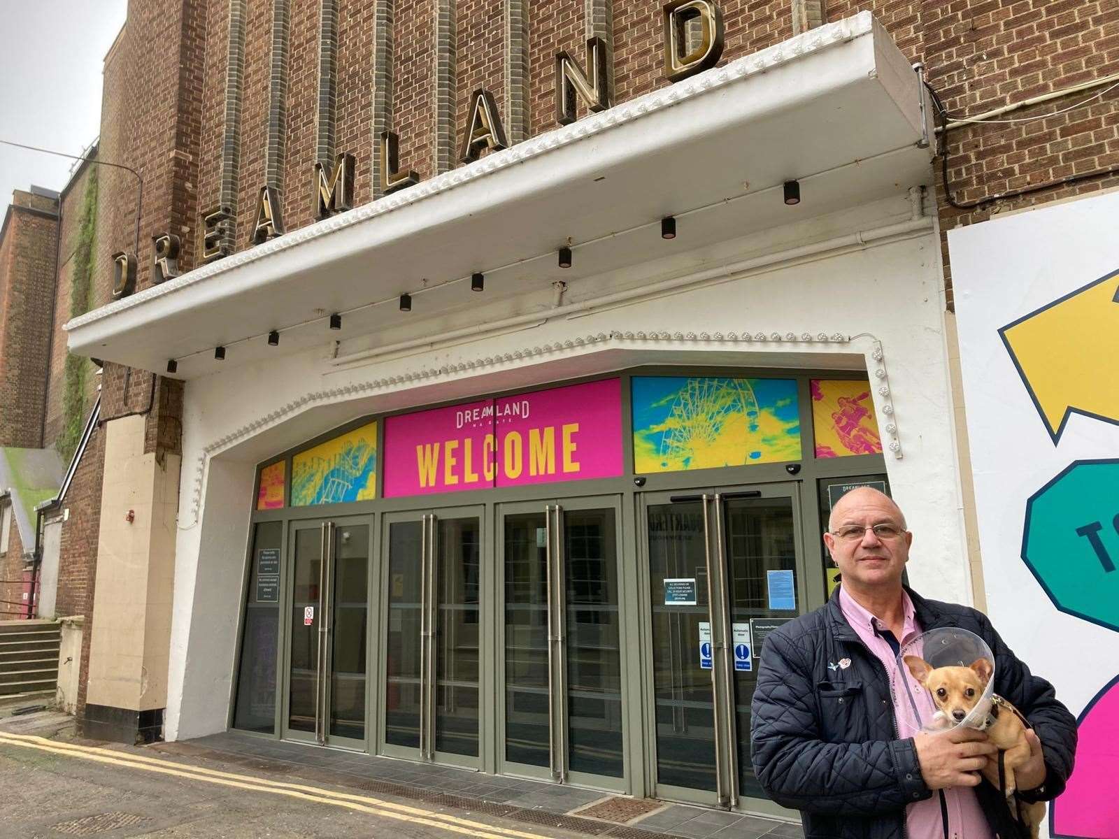 Arlington House resident Lyndon Brand objected to the Dreamland Margate proposal