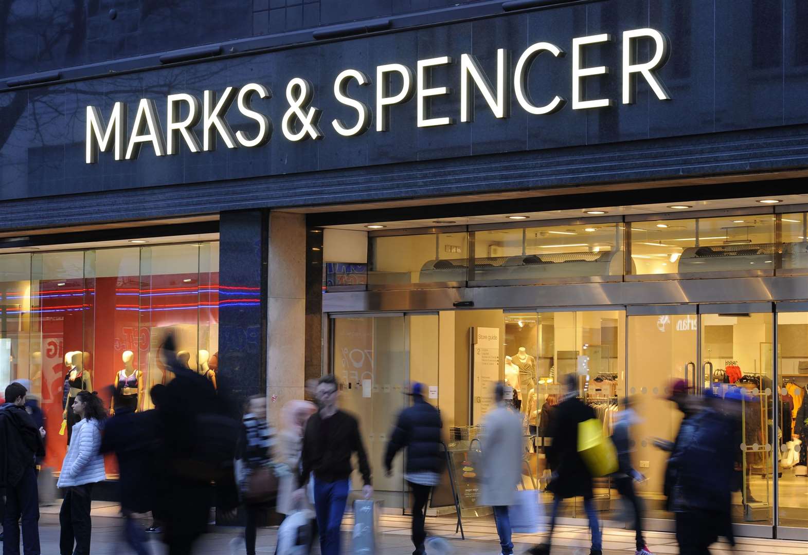 M&S finance boss Eoin Tonge has written to Rishi Sunak to dissuade him from introducing an online sales tax (Charlotte Ball/PA)