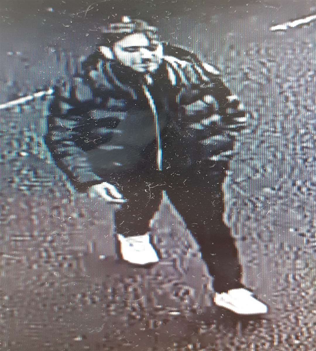Police want to speak to this man after a reported attempted burglary. Image from Kent Police
