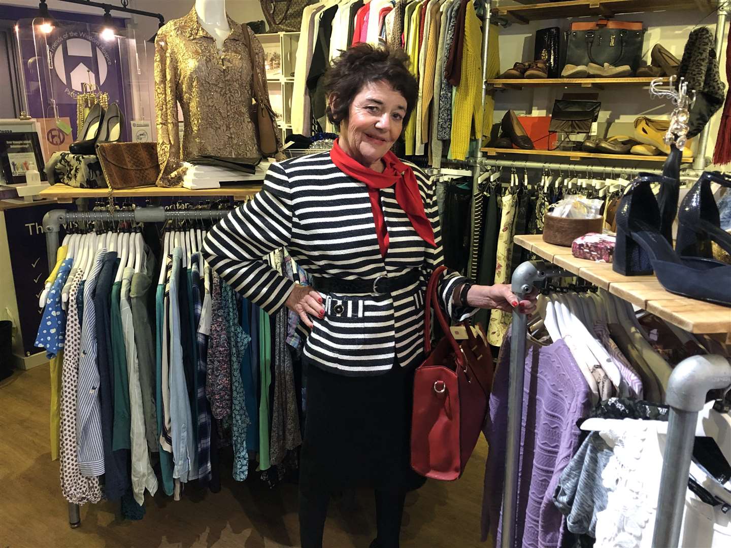 Reporter Nicola Jordan got a charity shop makeover with a budget of £50