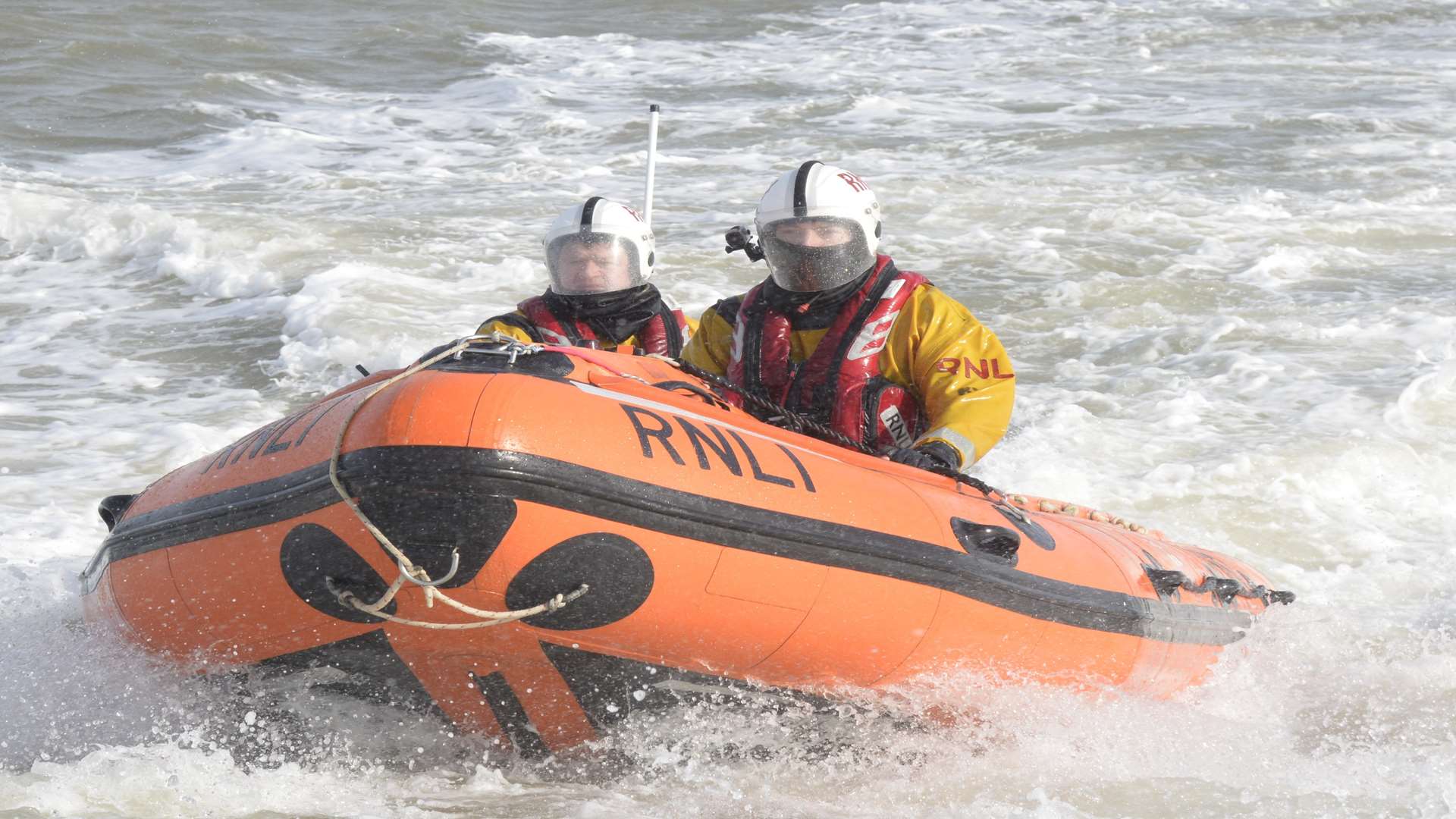 Gravesend RNLI was deployed to look for a person in distress.