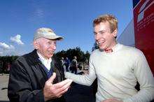 Henry Surtees with motor racing champion father John
