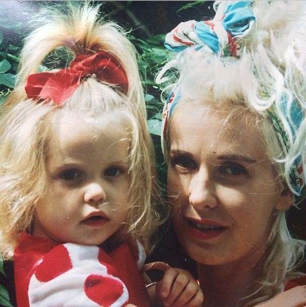 Tragic Peaches Geldof pictured as a child with mum Paula Yates in her last post on Twitter before her death